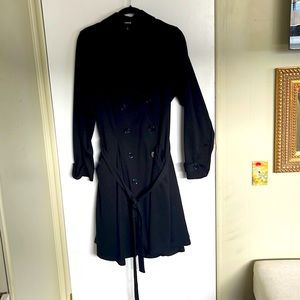 Long, double breasted pea coat